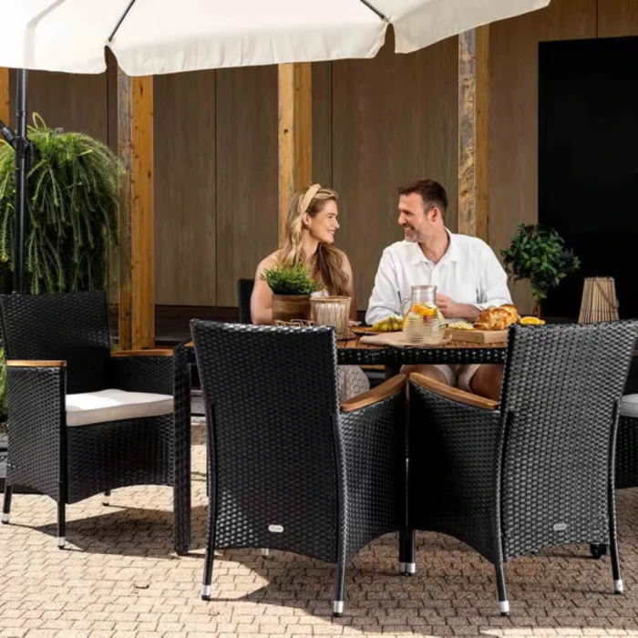 Зонтик садовый Di Volio EMPOLI 300см кремовый+ Основа садового зонтика