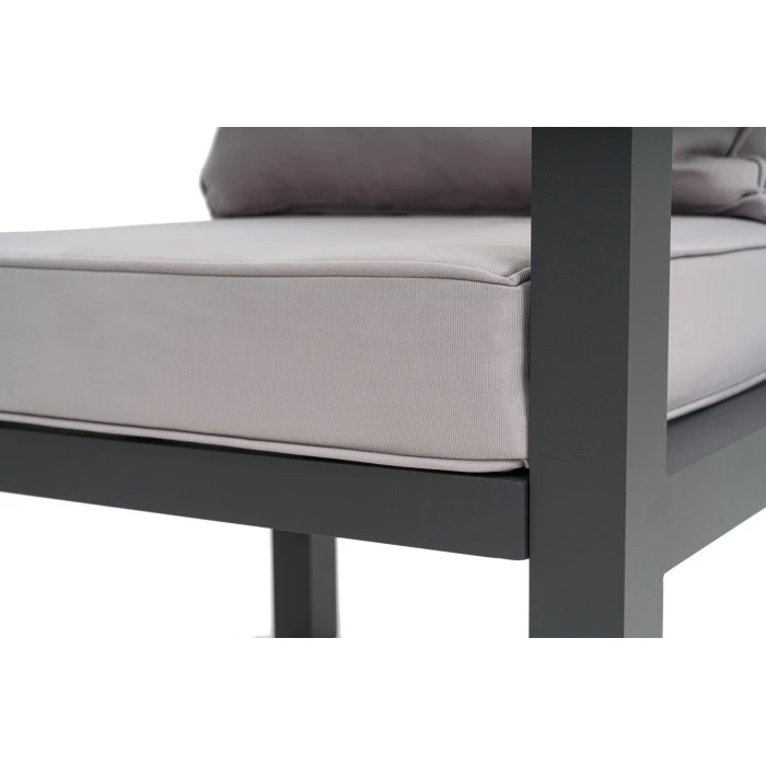 Комплект садовой мебели Di Volio Brescia 2 серый/светло-серый