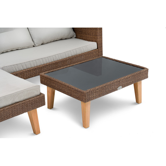 Комплект меблів для саду Di Volio Imola коричневий