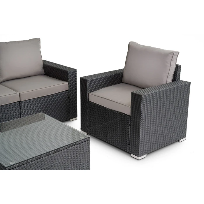 Комплект садових меблів Di Volio Prato Сірий