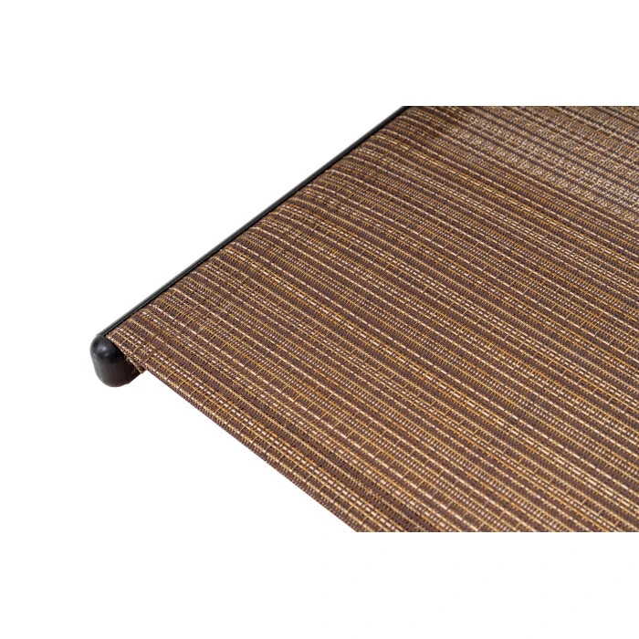 Садовий шезлонг з алюмінієвою рамою Di Volio Bolzano коричневий