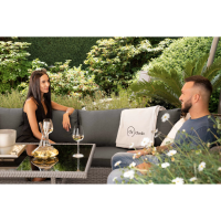 Набір садових меблів Di Volio ROSSANO сірий/графітовий