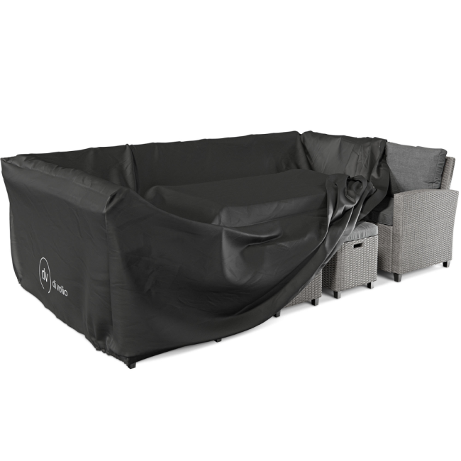 Набір садових меблів Di Volio ROSSANO сірий/графітовий