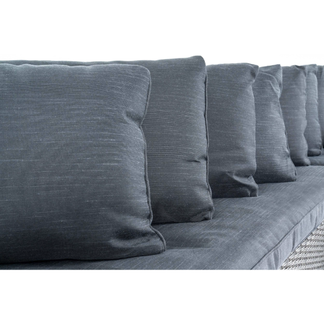 Набір садових меблів Di Volio ROSSANO сірий/графітовий