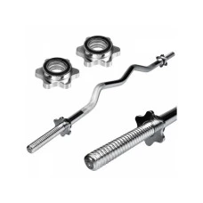 Набір Elitum Titan 68кг з лавою HS-1065HB Pro, штангою та гантелями