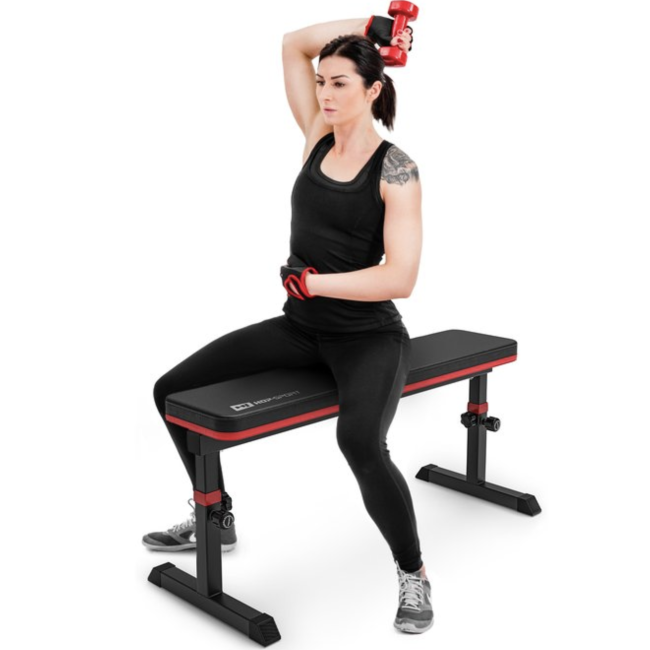 Лавка тренувальна Hop-Sport HS-1025 Pro для жиму горизонтальна регульована