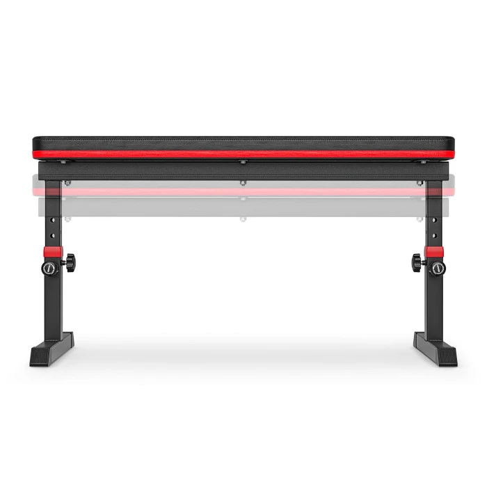 Набір Hop-Sport Premium 59кг з лавою HS-1025 Pro та штангою