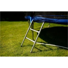 Батут Funfit 8ft (252см) синій з зовнішньою сіткою