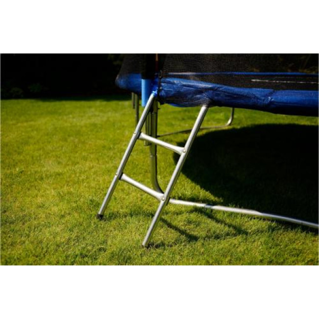 Батут Funfit 8ft (252см) синий с наружной сеткой