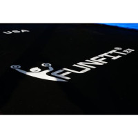 Батут Funfit 8ft (252см) синий с наружной сеткой