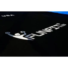 Батут Funfit 8ft (252см) синій з зовнішньою сіткою