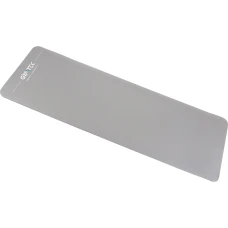 Коврик (мат) для фитнеса и йоги Gymtek NBR 1,5см серый