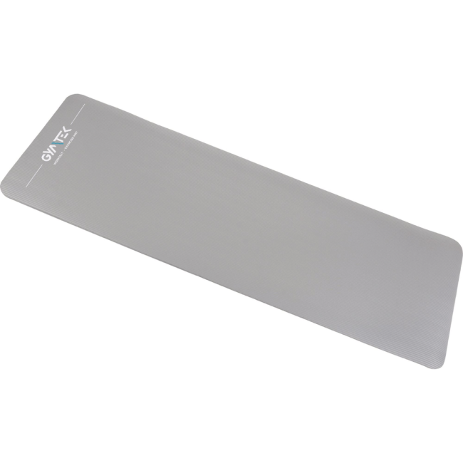 Килимок (мат) для фітнесу та йоги Gymtek NBR 1,5см сірий