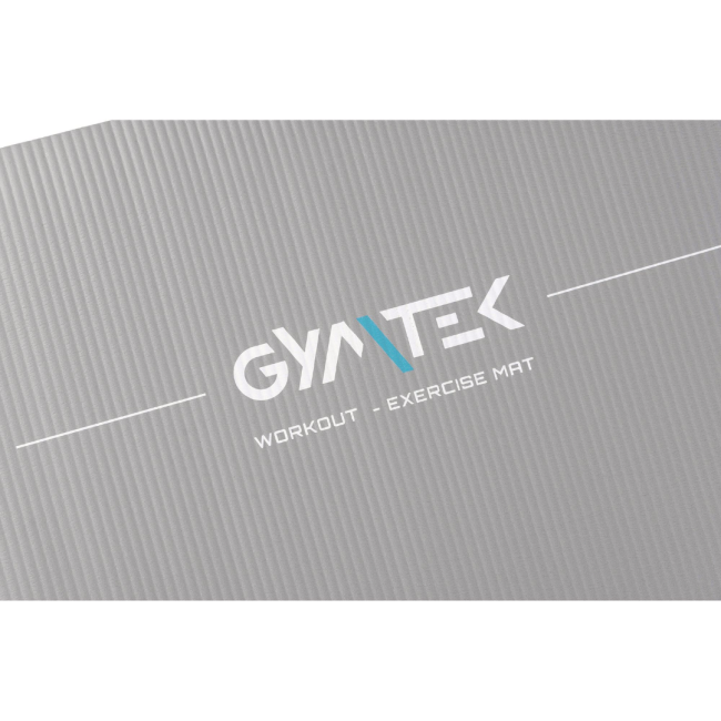 Килимок (мат) для фітнесу та йоги Gymtek NBR 1,5см сірий
