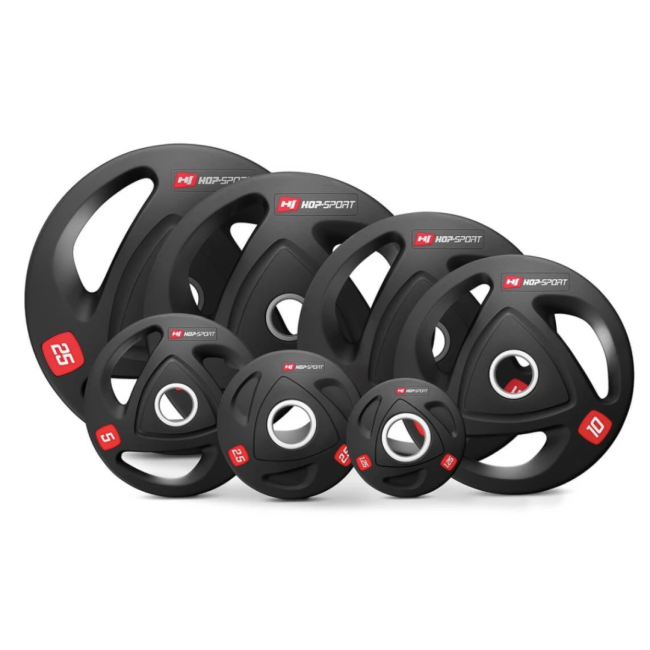 Набор дисков олимпийских Hop-Sport 4х2,5кг