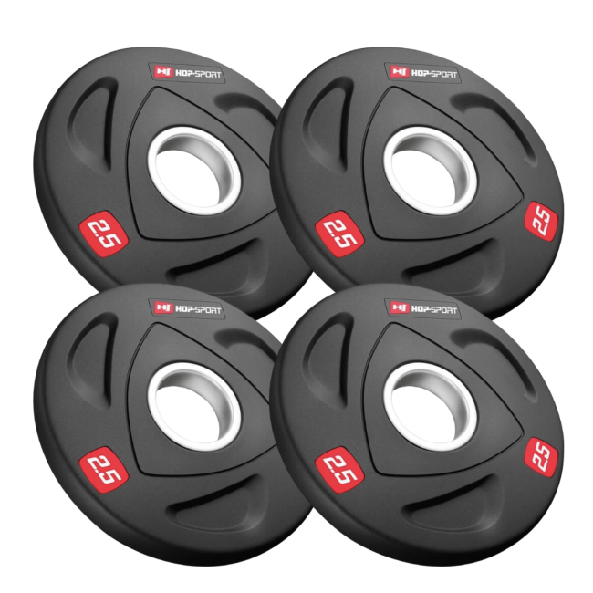 Набор дисков олимпийских Hop-Sport 4х2,5кг