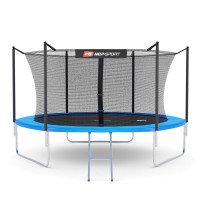 Батут Hop-Sport 10ft (305см) синий с внутренней сеткой