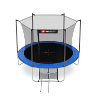 Батут Hop-Sport 10ft (305см) синий с внутренней сеткой