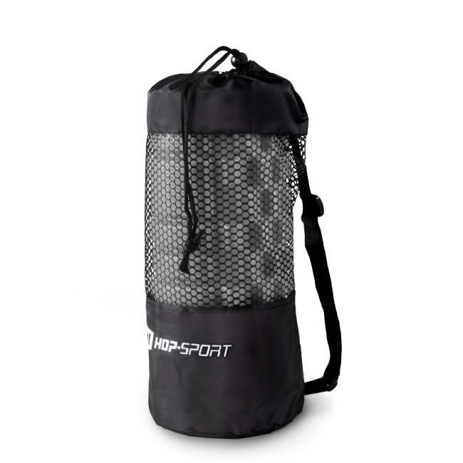 Роллер массажер (валик, ролик) для кроссфита и йоги Hop-Sport HS-001YG серый