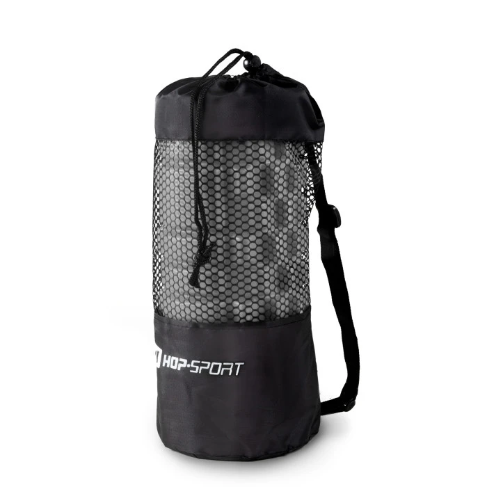 Роллер массажер (валик, ролик) для кроссфита и йоги Hop-Sport HS-001YG серый