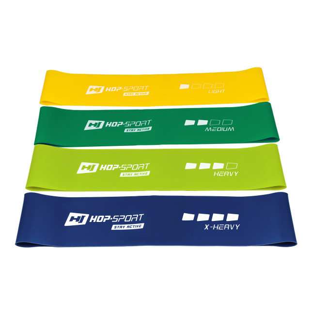 Набор резинок для фитнеса Hop-Sport 500x50мм HS-L550RL