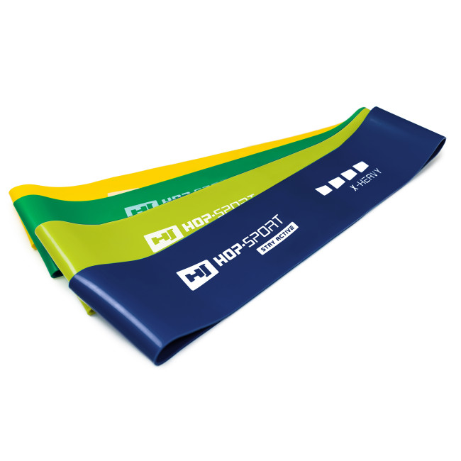 Набор резинок для фитнеса Hop-Sport 500x50мм HS-L550RL