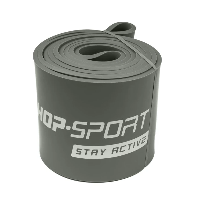 Резинка для фитнеса Hop-Sport 55-137кг HS-L101RR серая