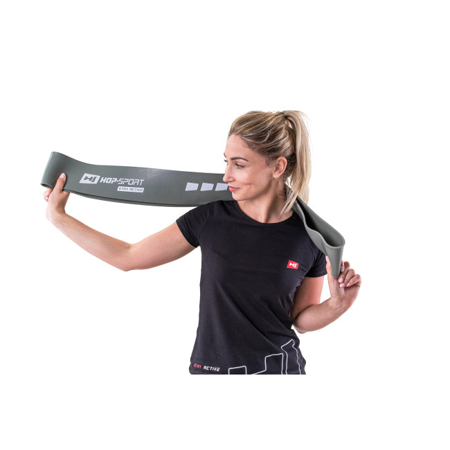 Резинка для фитнеса Hop-Sport 55-137кг HS-L101RR серая