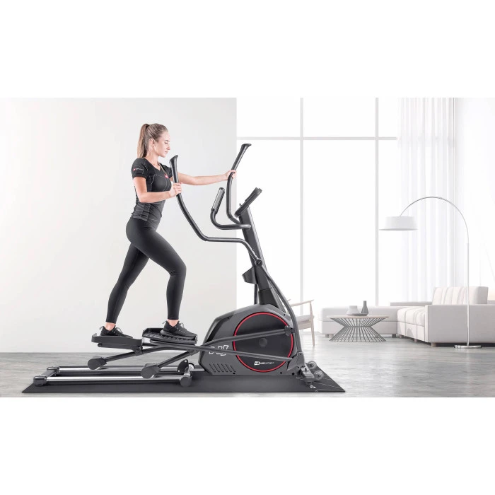 Орбітрек електромагнітний Hop-Sport HS-095CF Prizm сірий