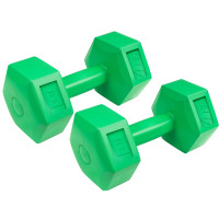 Гантелі для фітнесу композитні Hop-Sport HS-C040DH 2х4кг