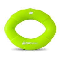 Еспандер силіконовий овальний 13,6кг Hop-Sport HS-S013OG зелений