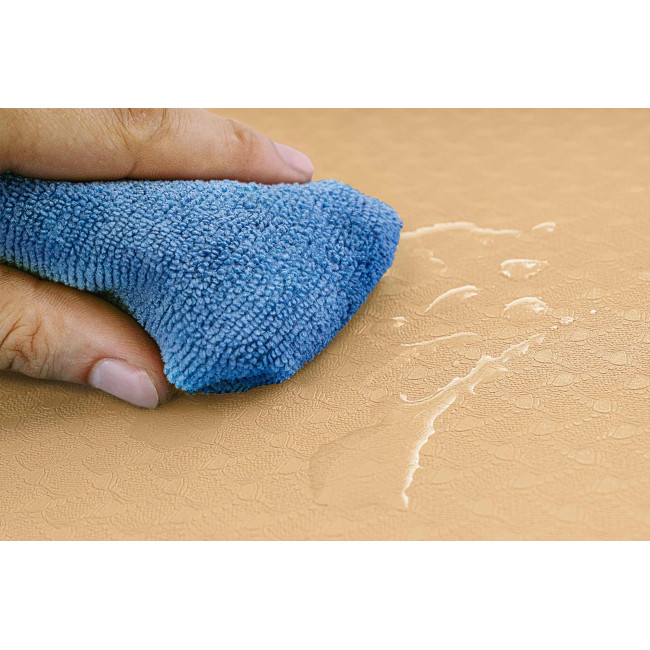 Коврик для фитнеса TPE 0,6см HS-T006GM оранжево-красный