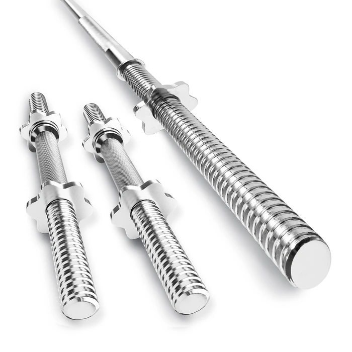 Набор STRONG 57кг с W-образными и гантельными грифами.