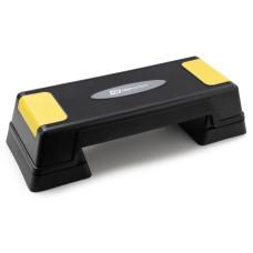 Степ платформа Hop-Sport HS-PP020AS черно-желтая