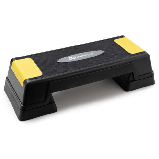 Степ платформа Hop-Sport HS-PP020AS черно-желтая