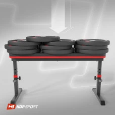 Лавка тренувальна Hop-Sport HS-1025 Pro для жиму горизонтальна регульована
