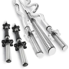 Набір Hop-Sport Premium 173кг з лавою HS-1035, штангами та гантелями