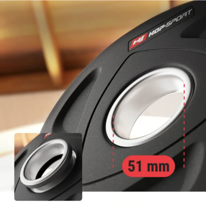 Диск олімпійський Hop-Sport 25кг