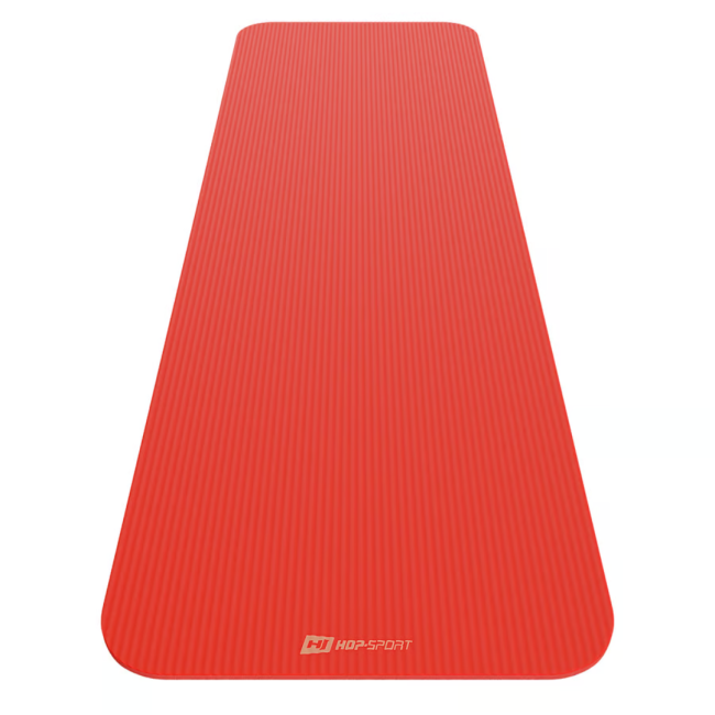 Коврик для йоги Hop-Sport HS-NB010GM NBR 1см яскраво-червоний
