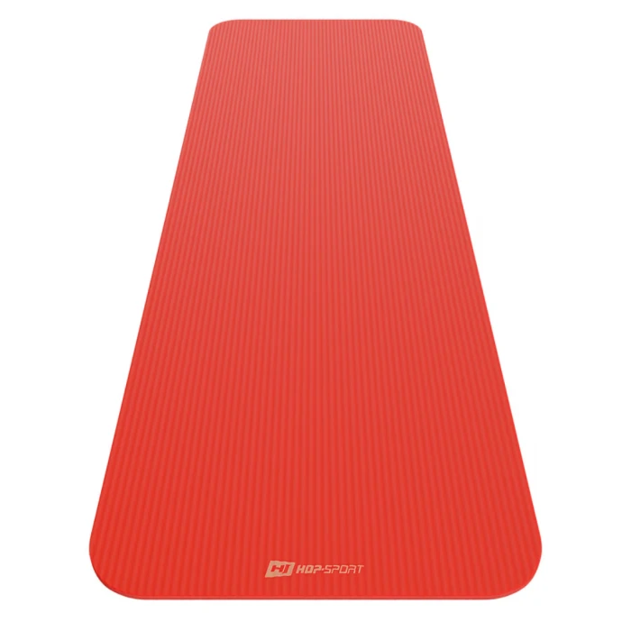 Коврик для йоги Hop-Sport HS-NB010GM NBR 1см яскраво-червоний