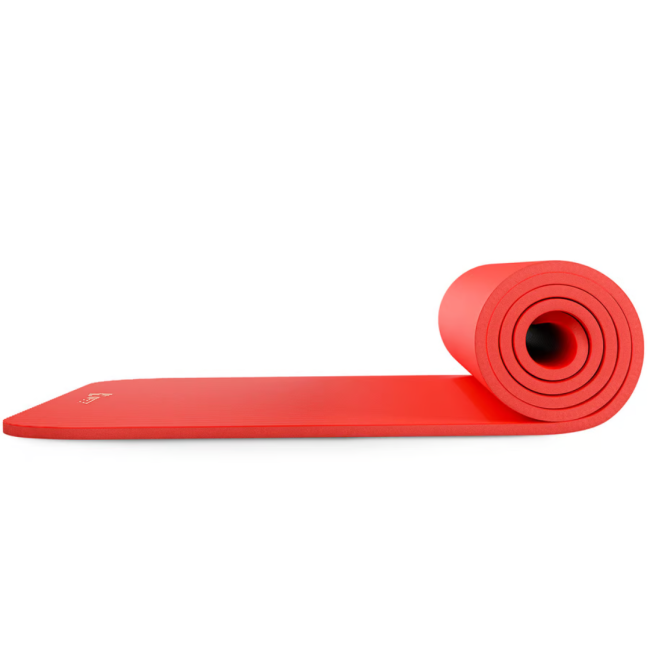 Коврик для йоги Hop-Sport HS-NB010GM NBR 1см яскраво-червоний