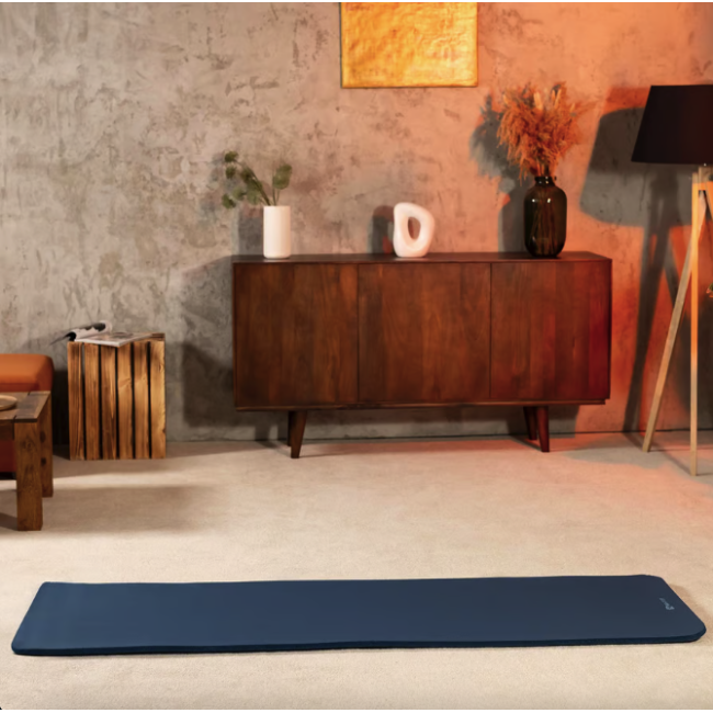 Коврик для йоги Hop-Sport HS-NB015GM NBR 1,5см темный морской