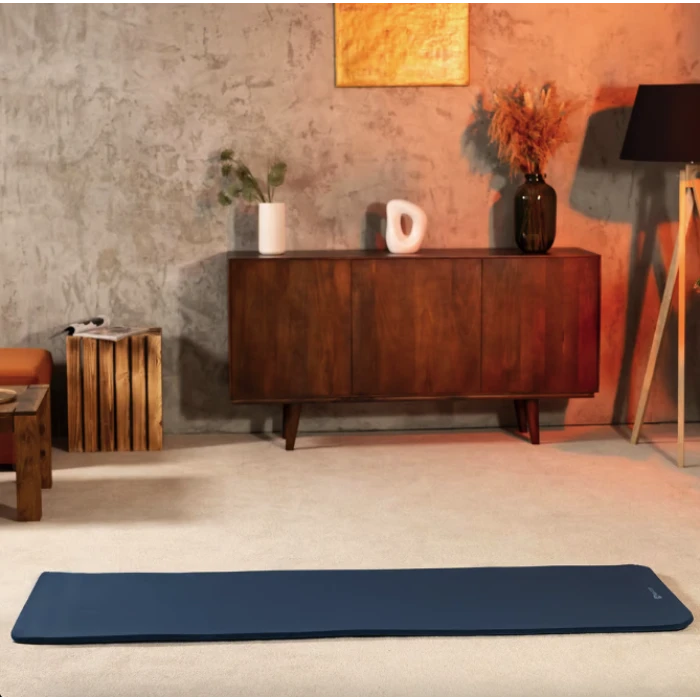 Коврик для йоги Hop-Sport HS-NB015GM NBR 1,5см темний морський