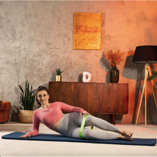 Коврик для йоги Hop-Sport HS-NB015GM NBR 1,5см темный морской