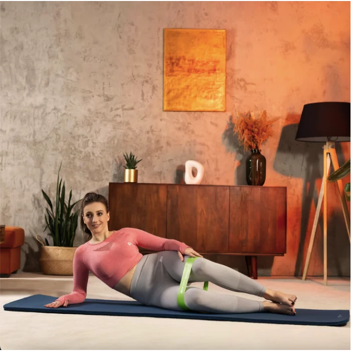 Коврик для йоги Hop-Sport HS-NB015GM NBR 1,5см темний морський