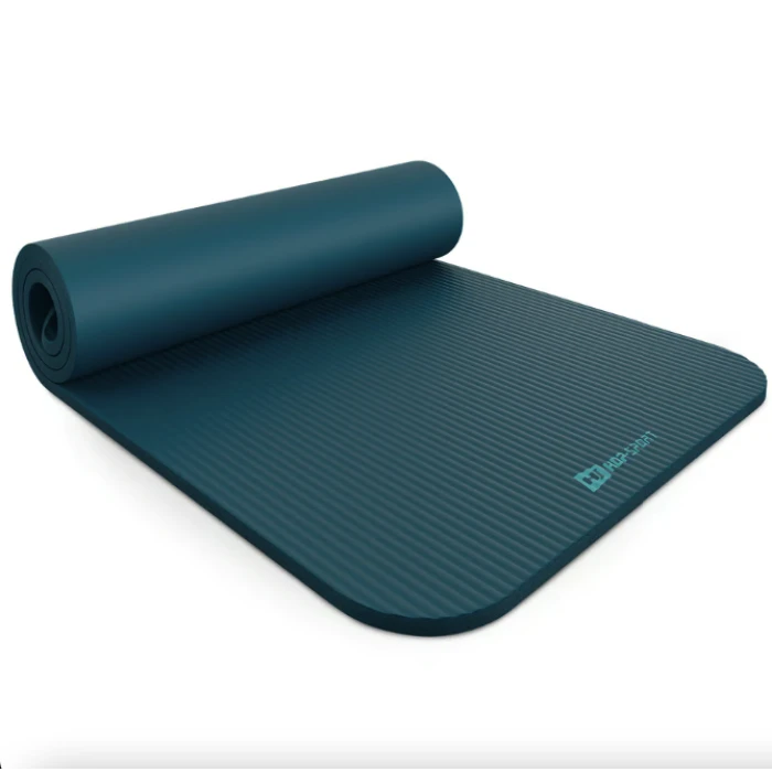 Коврик для йоги Hop-Sport HS-NB015GM NBR 1,5см темний морський