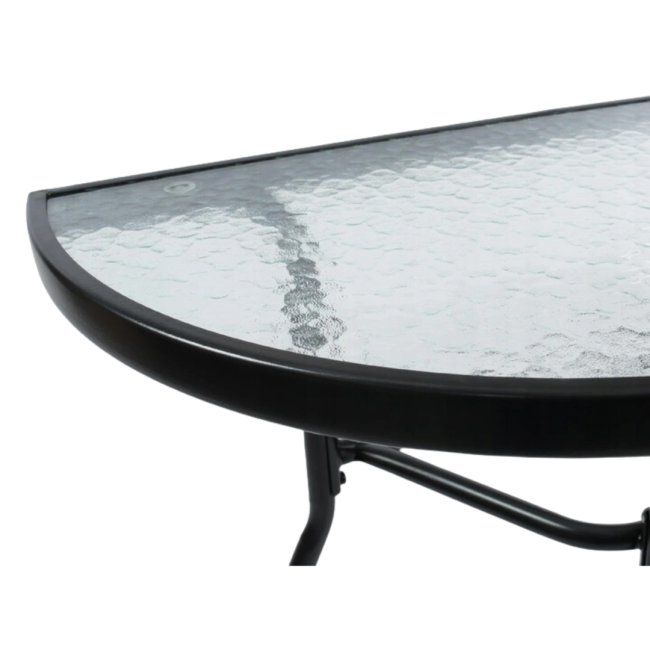 Комплект садових меблів Jumi KISS напівкруглий стіл та 2 стільці