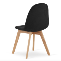 Крісло Leobert Bora оксамитове чорний