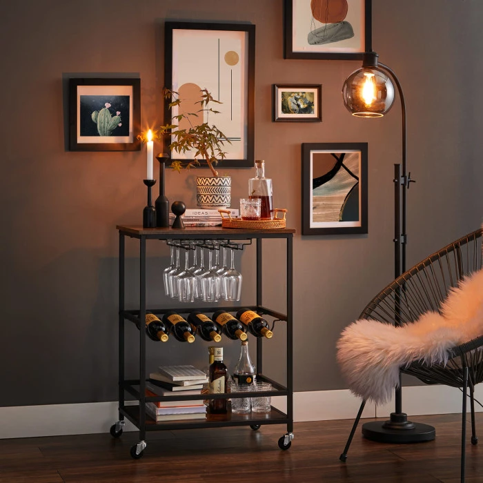 Стеллаж Leobert Modern на колесах в стиле Loft