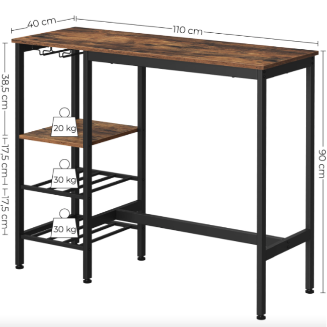 Барный стол Leobert Taor в стиле Loft